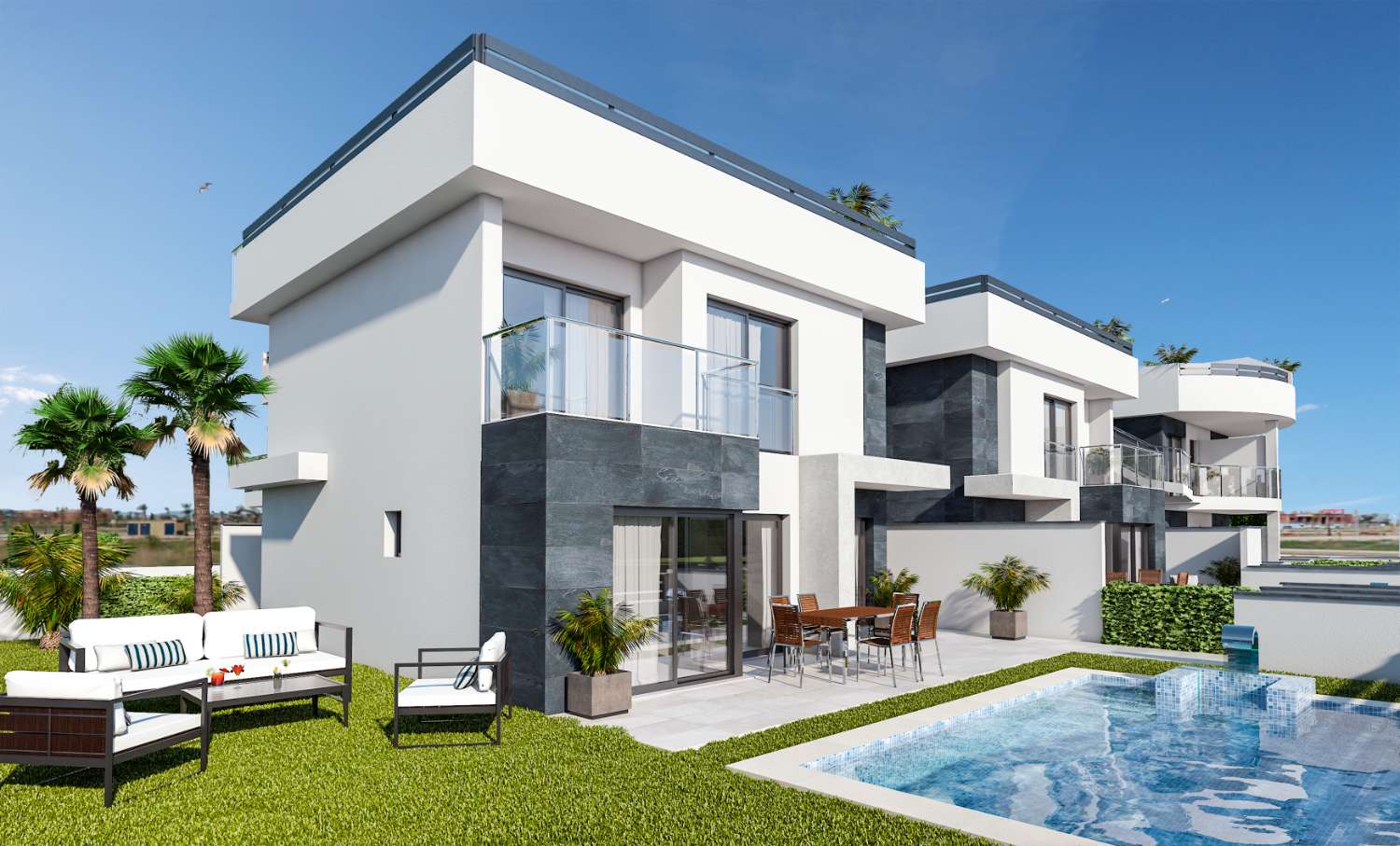 New building villa in Los Alcazares