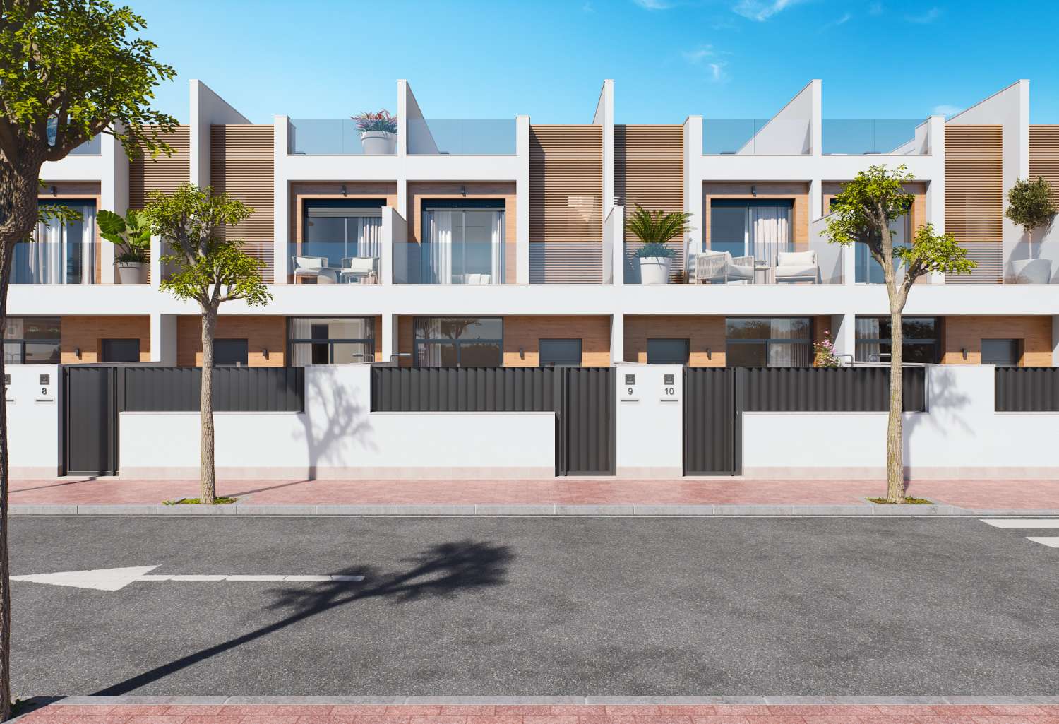 New construccion in San Pedro del Pinatar, townhouse with private pool