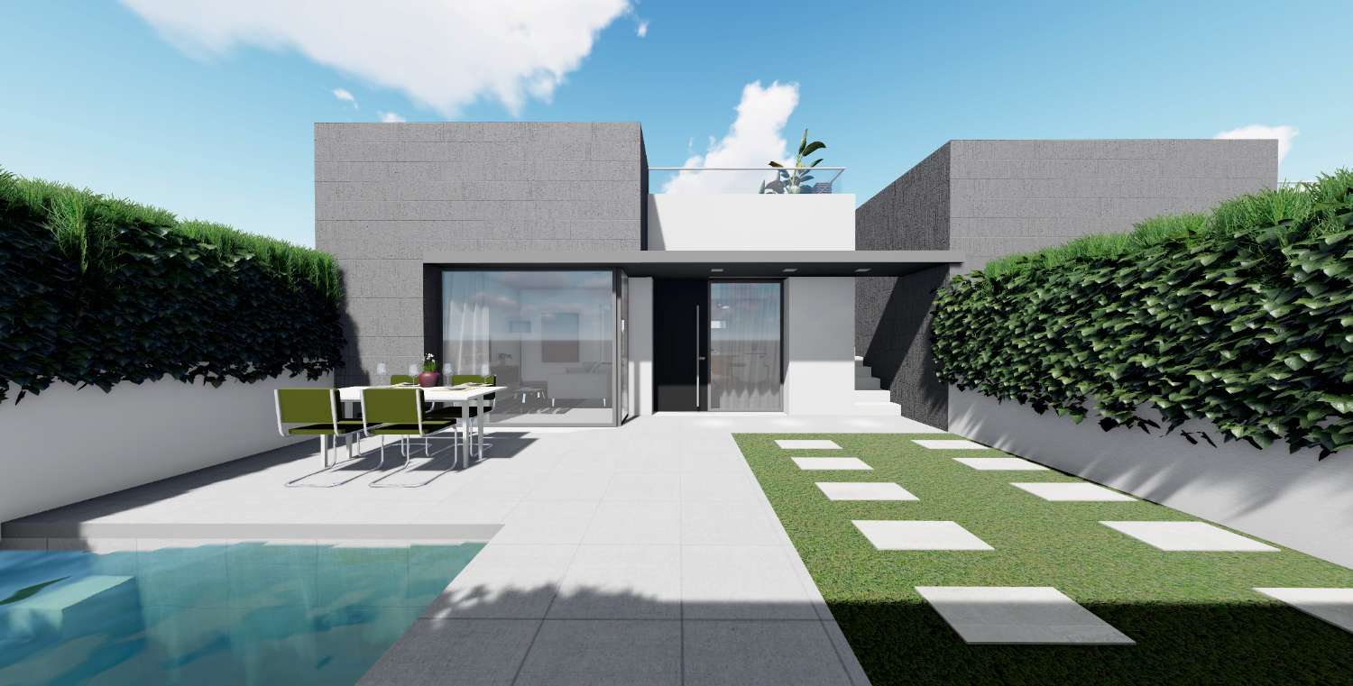 New building - detached villa with pool